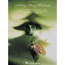 Hal Leonard A Very Merry Christmas Piano, Vocal, Guitar Songbook