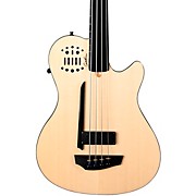 A4 Ultra Natural Fretless Semi-Acoustic Bass Natural