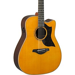 Blemished Yamaha A5R A-Series Folk Acoustic-Electric Guitar Level 2 Vintage Natural 197881193584