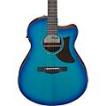 Ibanez AAM50CE Advanced Auditorium Acoustic-Electric Guitar Sapphire Blue Burst