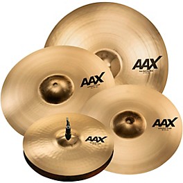 Open Box SABIAN AAX Praise and Worship Cymbal Pack Brilliant Level 1