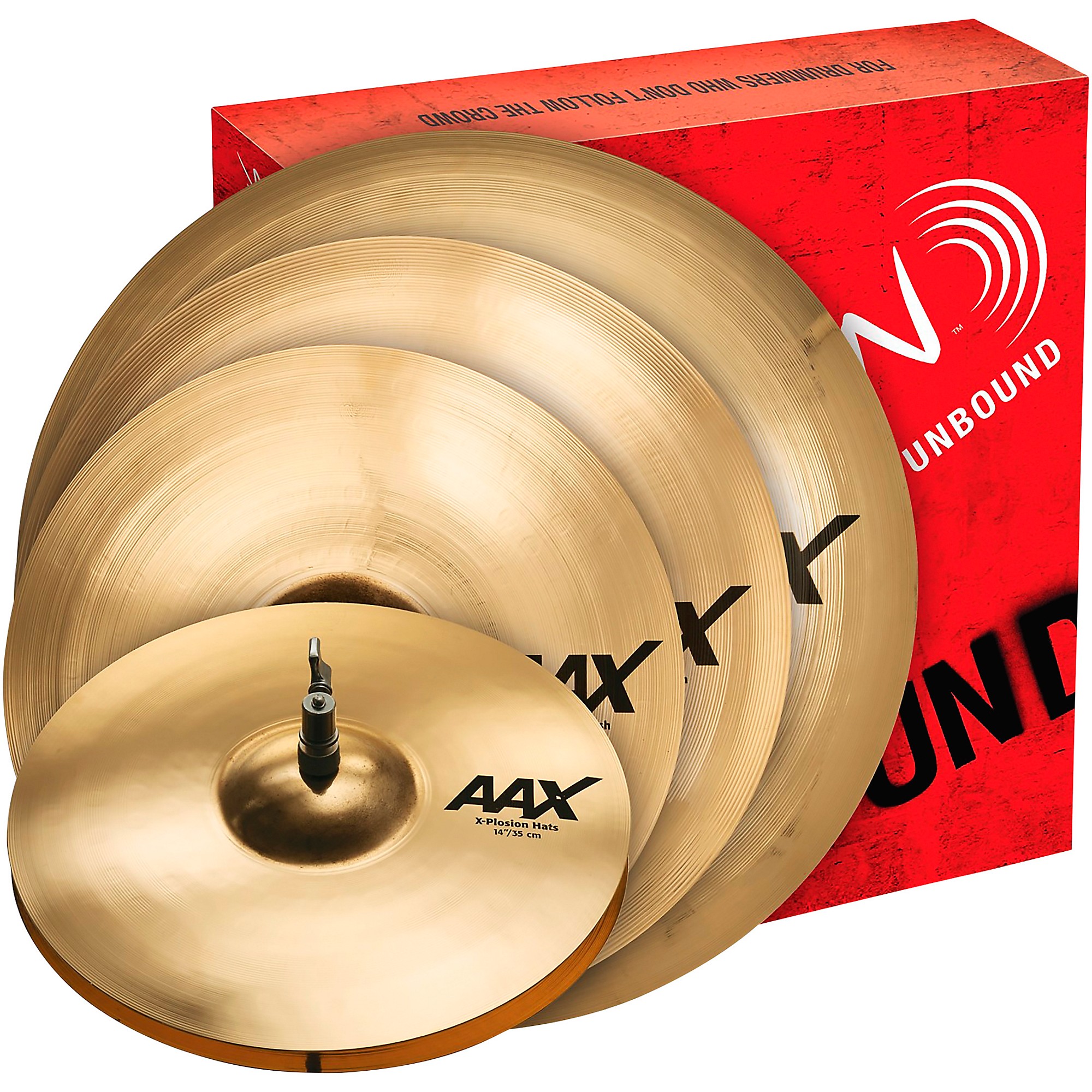 Sabian AAX XPlosion Cymbal Pack with Free 18” Crash Guitar Center