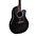 Applause AB24 Traditional Series Mid-Depth Acoustic-Electric Guitar Black