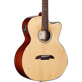 Blemished Alvarez ABT710 Elite Baritone Acoustic-Electric Guitar Level 2 Natural 197881314934