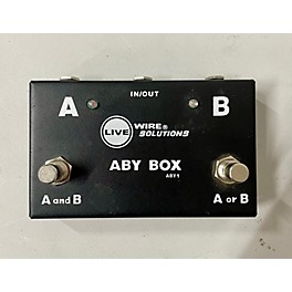 Used Live Wire Solutions ABY BOX Footswitch