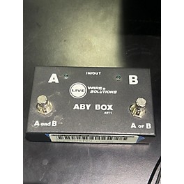 Used Livewire ABY Box Pedal Signal Processor