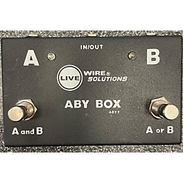 Used Live Wire Solutions ABY Pedal