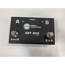 Used Livewire ABY1 Switcher Pedal