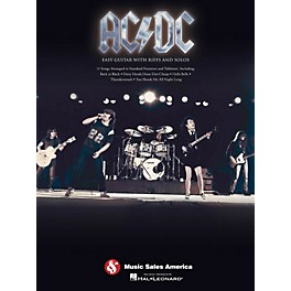 Music Sales AC/DC Easy Guitar TAB with Riffs And Solos