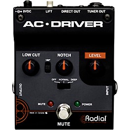 Open Box Radial Engineering AC-Driver Acoustic Instrument Preamp