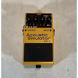 Used BOSS AC2 Acoustic Simulator Effect Pedal