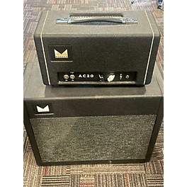 Used Morgan Amplification AC20 Amp Head And Cabinet Tube Guitar Combo Amp