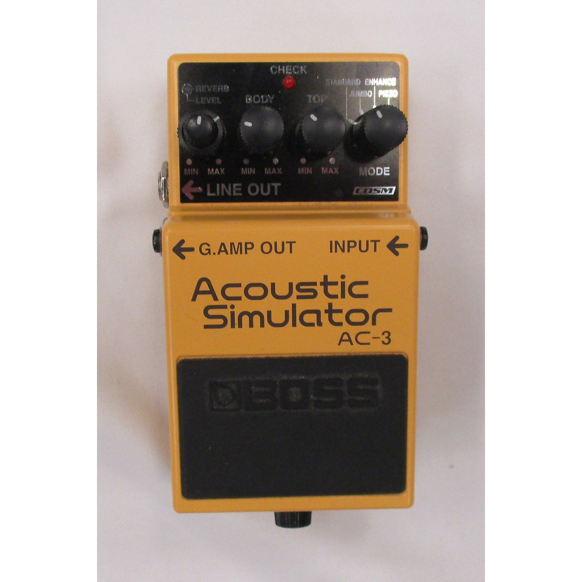 Used Boss AC3 Acoustic Simulator Effect Pedal Guitar Center