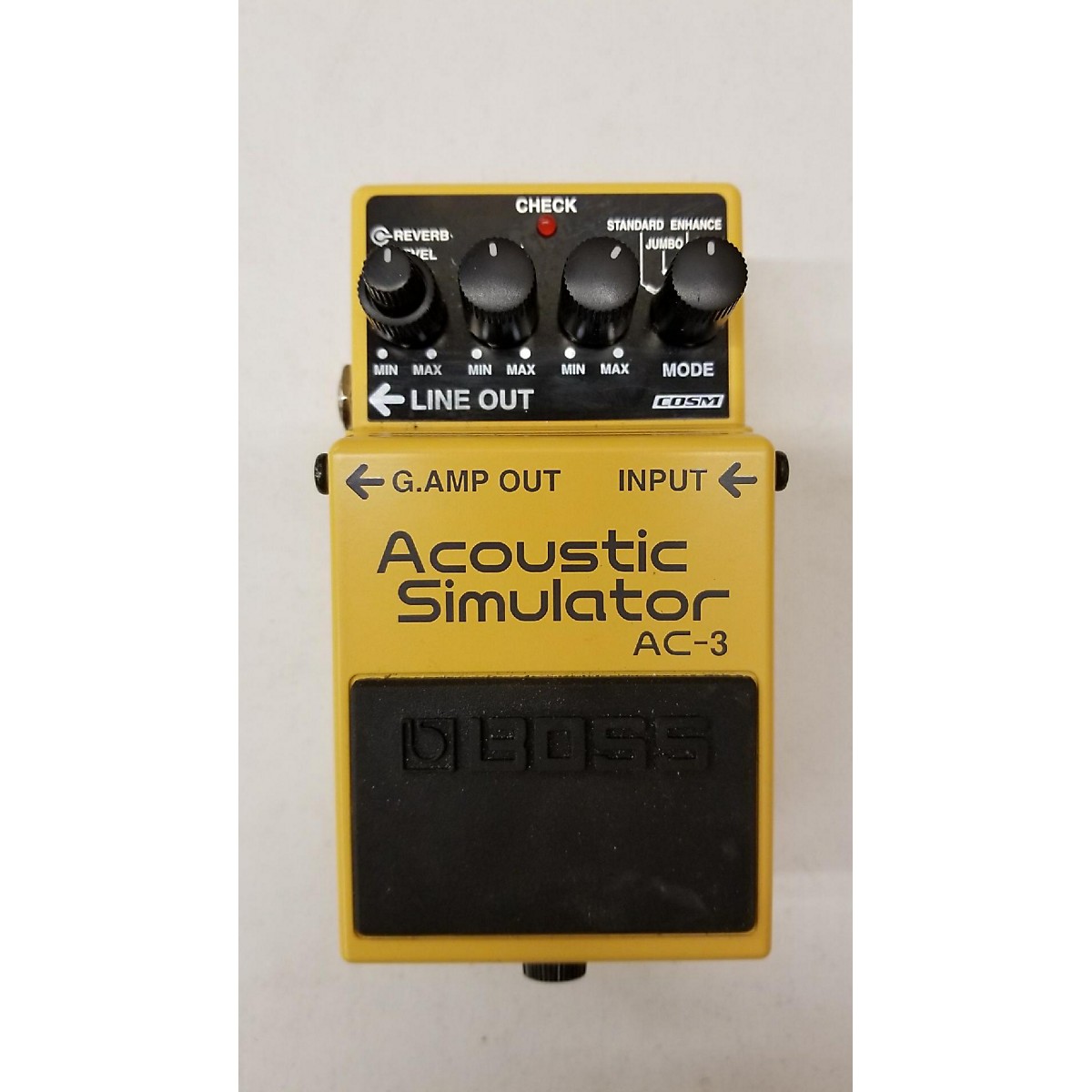 Used Boss AC3 Acoustic Simulator Effect Pedal Guitar Center