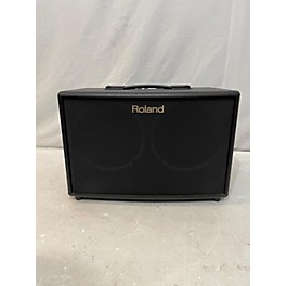 Used Roland AC90 90W 2X8 Stereo Acoustic Guitar Combo Amp