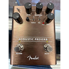 Used Fender ACOUSTIC REVERB Effect Pedal