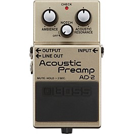 Blemished BOSS AD-2 Acoustic Preamp Pedal