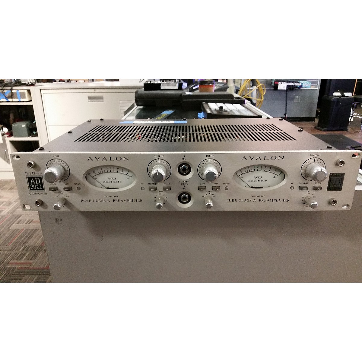 Used Avalon AD2022 Pure Class A Microphone Preamp Guitar Center
