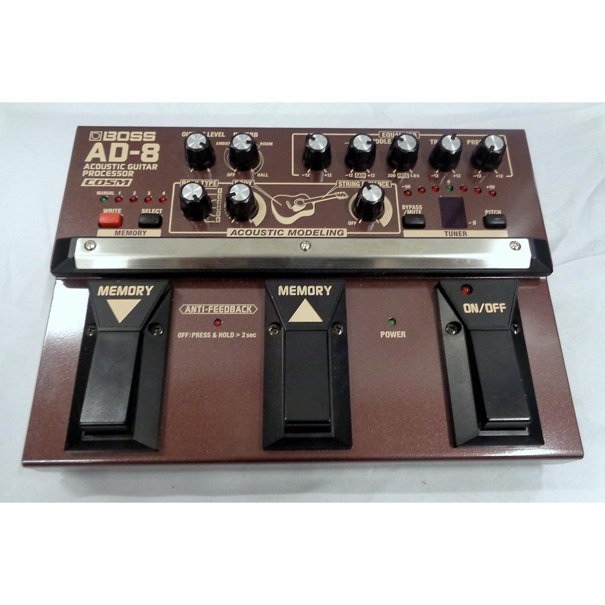 Used Boss AD8 Acoustic Guitar Processor Effect Processor Guitar Center