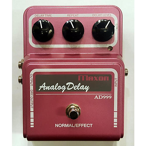 Used Maxon AD999 Vintage Series Analog Delay Effect Pedal Guitar Center