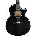 Ibanez AE170 Grand Auditorium Acoustic-Electric Guitar - Transparent Black