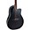 Applause AE44 Traditional Series Mid-Depth Acoustic-Electric Guitar Black