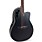 Applause AE44 Traditional Series Mid-Depth Acoustic-Electric Guitar Black