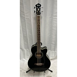 Used Ibanez AEB10-BK Acoustic Bass Guitar