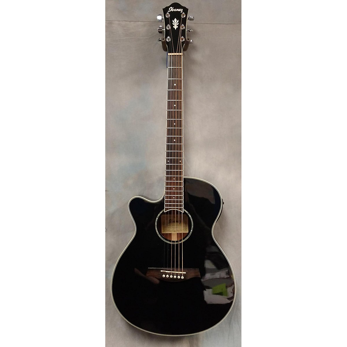 Used Ibanez AEG10E Left Handed Acoustic Electric Guitar Guitar Center