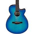 Ibanez AEG70 Flamed Maple Top Grand Concert Acoustic-Electric Guitar - Blue Ocean Burst
