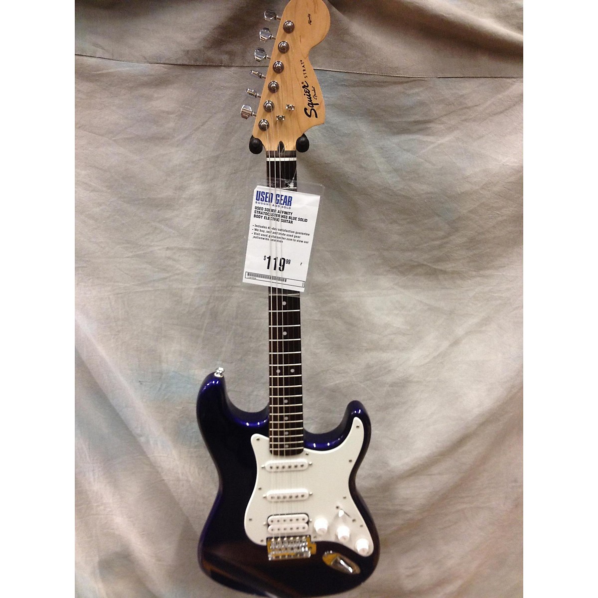 Used Squier AFFINITY STRATOCASTER HSS Solid Body Electric Guitar