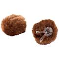 DPA Microphones AIR1 Fur Windscreen, Small Brown