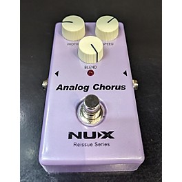 Used NUX ANALOG CHORUS Effect Pedal