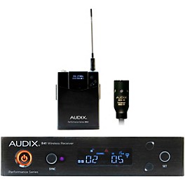 Audix AP41 L10 Wireless Lavalier Microphone System with R41 Diversity Receiver, B60 Bodypack and ADX10 Lavalier Mic... Band A