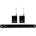 Audix AP42 BP Wireless Microphone System with R42 Two Channel Diversity Receiver and Two B60 Bodypack Transmitter (... Band A