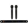 Audix AP42 OM2 Dual Handheld Wireless Microphone System with R42 Two Channel Diversity Receiver and Two H60/OM2 Han... Band A