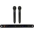 Audix AP42 OM5 Dual Handheld Wireless Microphone System with R42 Two Channel Diversity Receiver and Two H60/OM5 Han... Band A