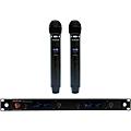 Audix AP42 VX5 Dual Handheld Wireless Microphone System With R42 2-Channel Diversity Receiver and 2 H60/VX5 Handhel... Band A