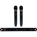 Audix AP42 VX5 Dual Handheld Wireless Microphone System With R42 2-Channel Diversity Receiver and 2 H60/VX5 Handhel... Band B
