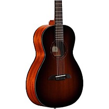 acoustic electric parlor guitar