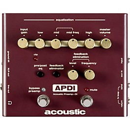Blemished Acoustic APDI Acoustic Preamp and DI Pedal Level 2  197881134396