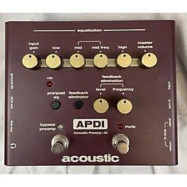 Used Acoustic APDI Guitar Preamp