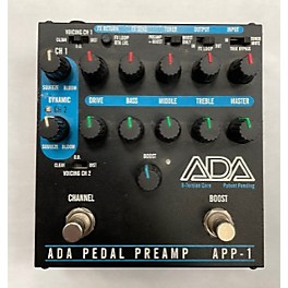 Used ADA Signal Processors APP-1 PEDAL PREAMP Guitar Preamp