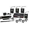 Galaxy Audio AS-1200-4 Wireless Personal Monitor Four Pack, With EB4 Ear Buds Band D