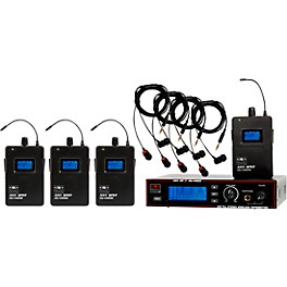 Galaxy Audio AS-1400-4 Wireless In-Ear Monitor Band Pack System Band M