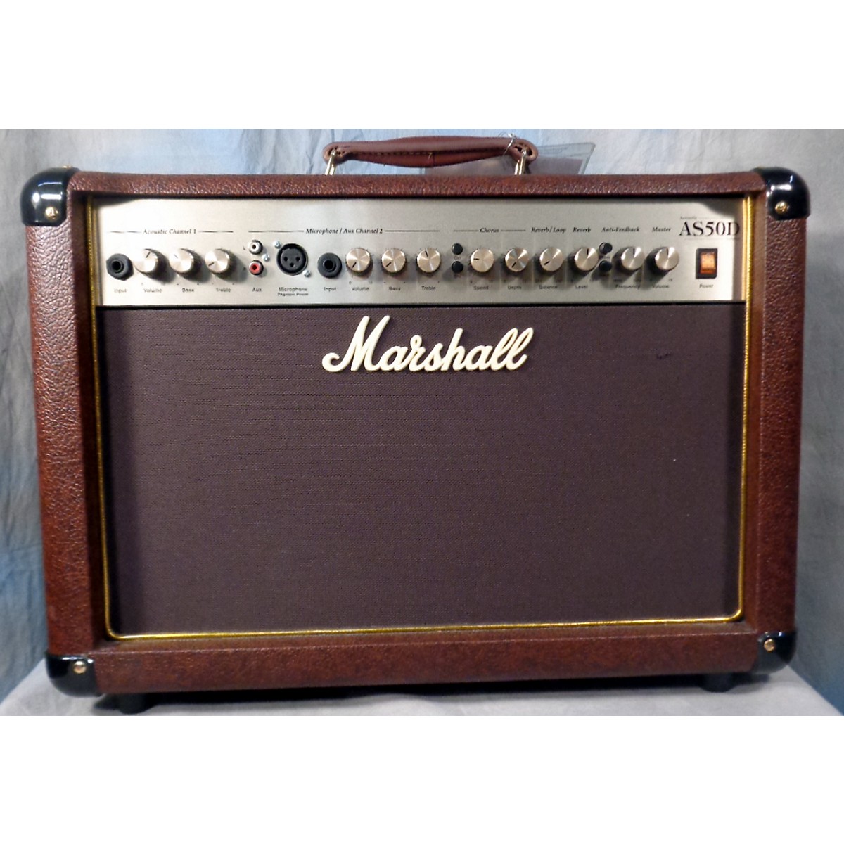 Used Marshall AS50D 50W 2X8 Acoustic Guitar Combo Amp Guitar Center