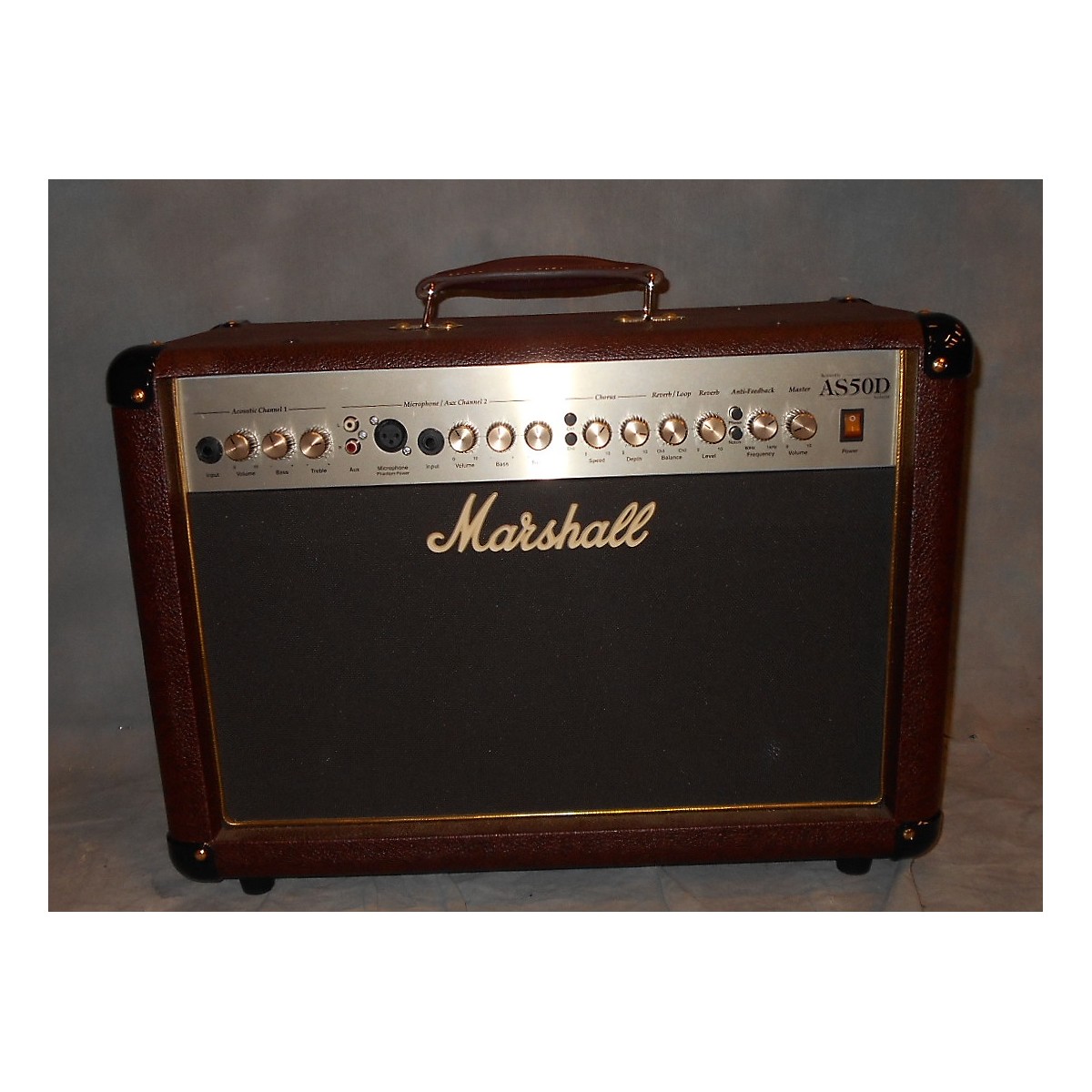 Used Marshall AS50D 50W 2X8 Acoustic Guitar Combo Amp Guitar Center
