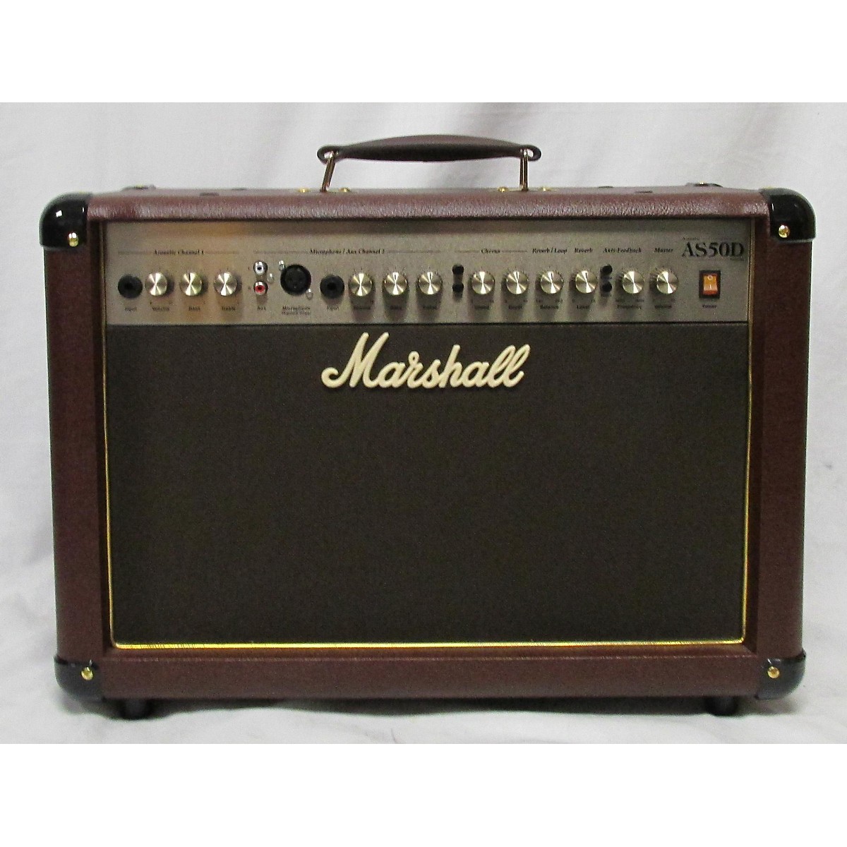 Used Marshall AS50D 50W 2X8 Acoustic Guitar Combo Amp Guitar Center