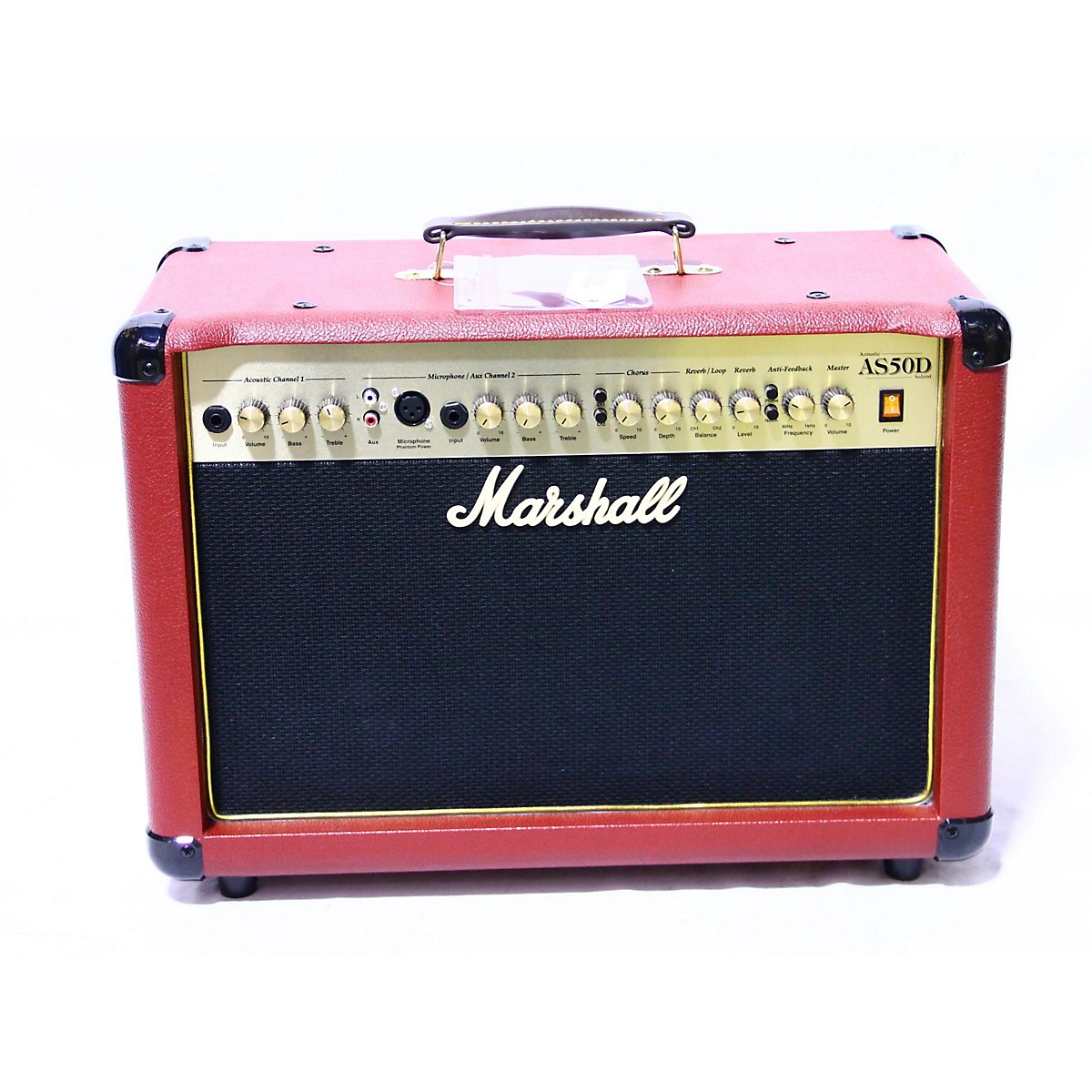 Used Marshall AS50D 50W 2X8 Acoustic Guitar Combo Amp Guitar Center