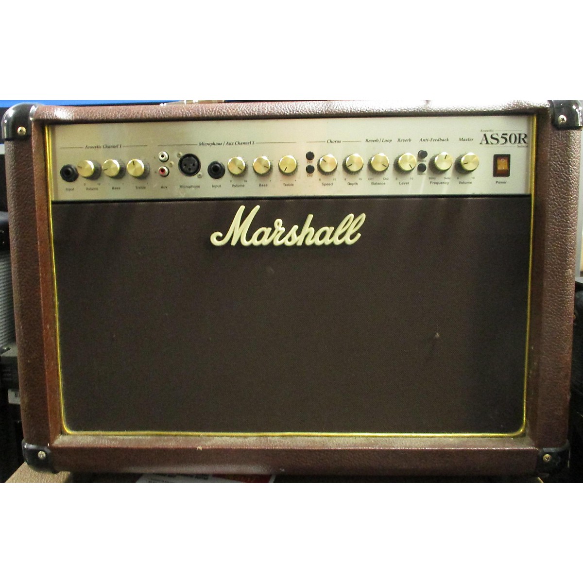 Used Marshall AS50R 50W 2X8 Acoustic Guitar Combo Amp Guitar Center